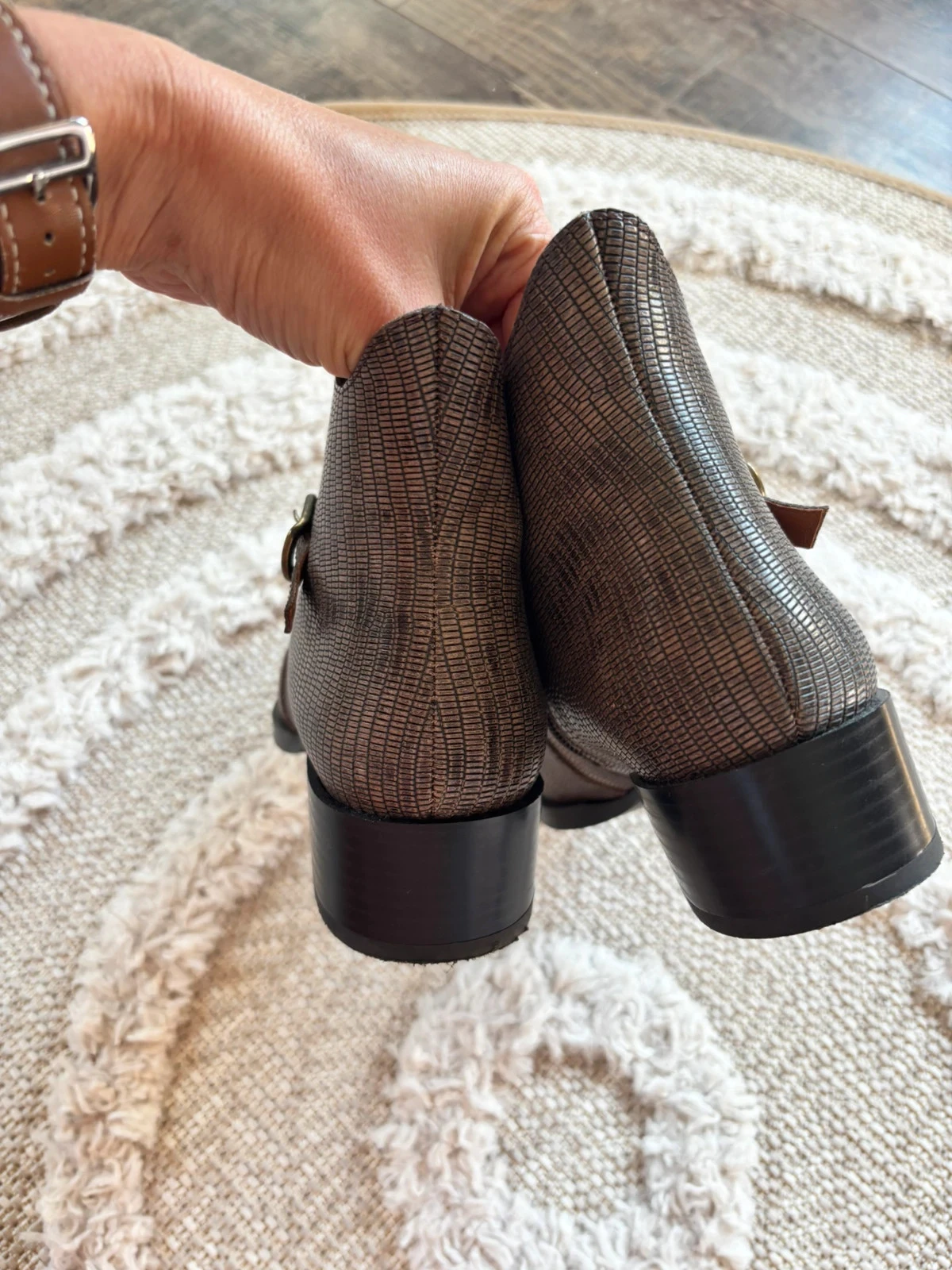 Botines de cuero DANSI – Talla 38 – Elegantes e intemporales – photo 2